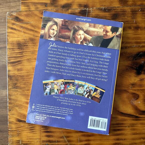 American Girl Happy New Year, Julie Paperback Chapter Book - Picture 7 of 8